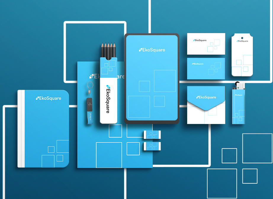 Card &Amp; Business Stationary - Eko Square - Digital Marketing Columbus