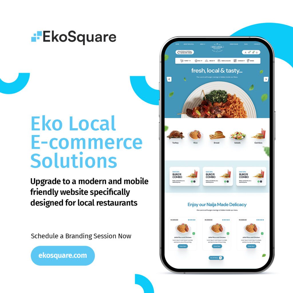 Eko Square - Ecommerce Websites For Local Restaurants Columbus Ohio
